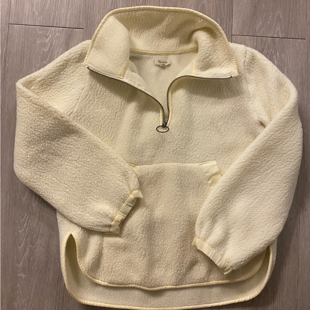 Cozy madewell quarter zip